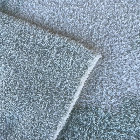 Cupcakes & Cashmere Bunny Cottontail Baby Blanket Mint Green White Easter Soft - Picture 5 of 8